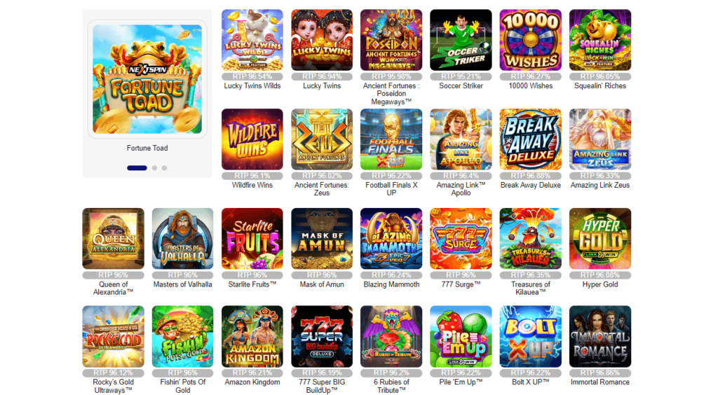 AW8 Microgaming Slot Games